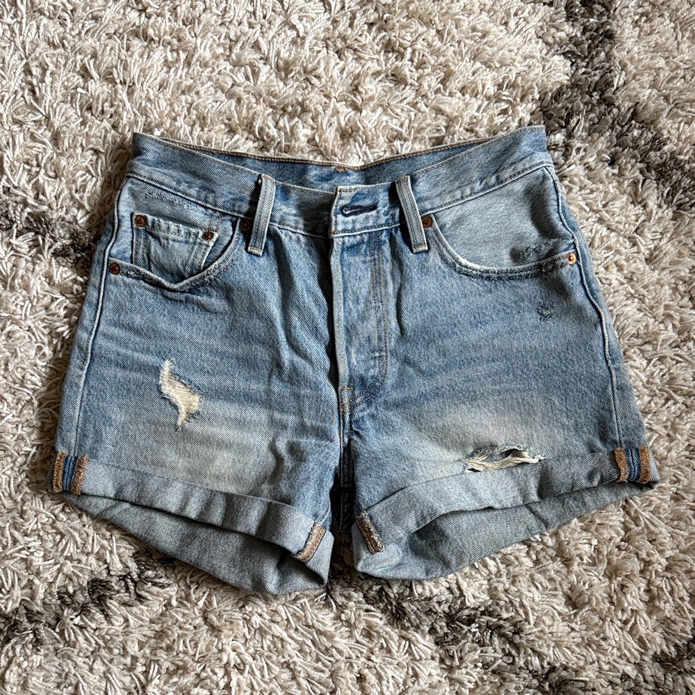 Levi’s Denim High Waisted Shorts